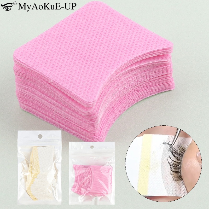 Eyelash Extension Look - 40pcs Eyelash Extension Remover Cotton Pad