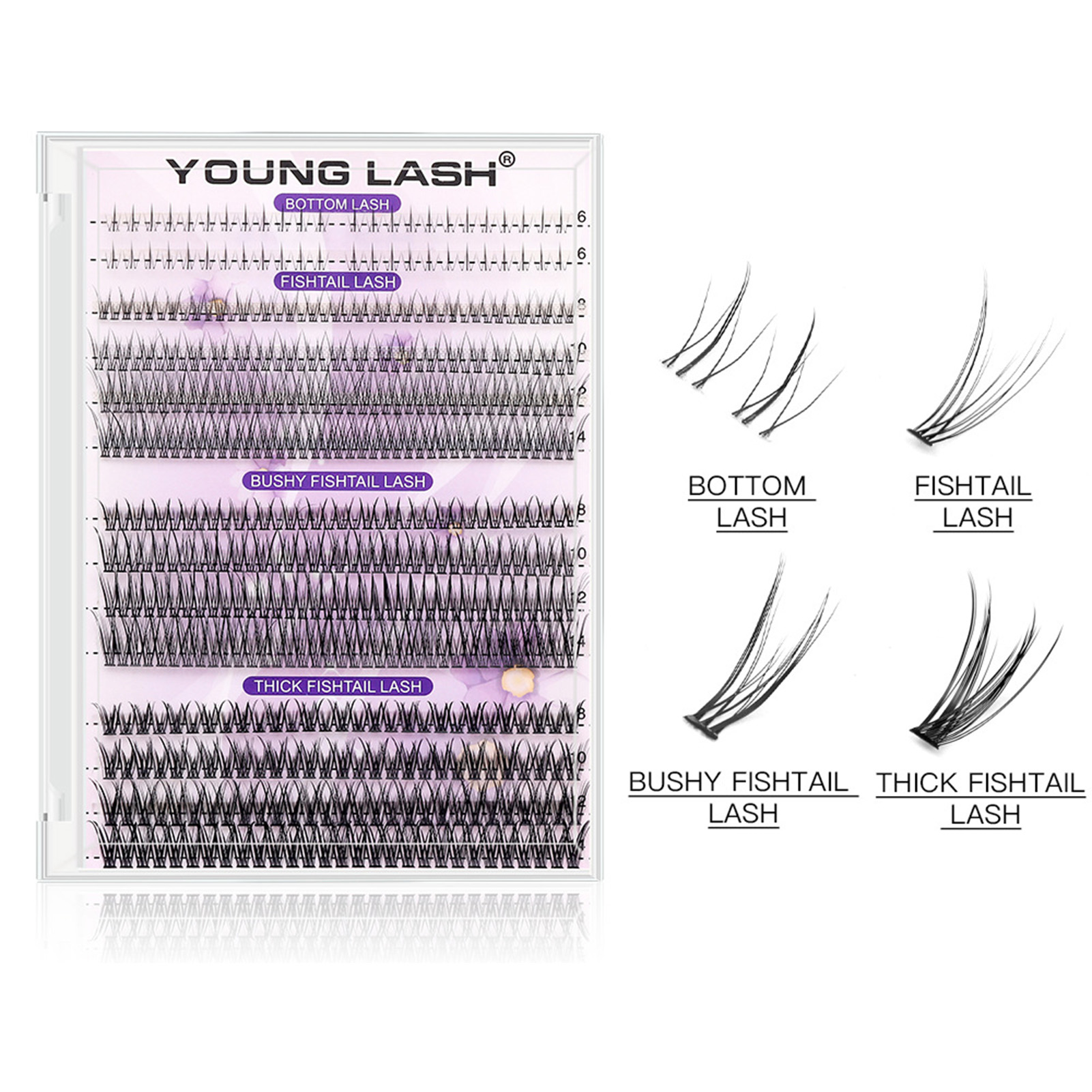 20D Volume Mink False Eyelashe - Eyelash Extension London ulasan dan harga