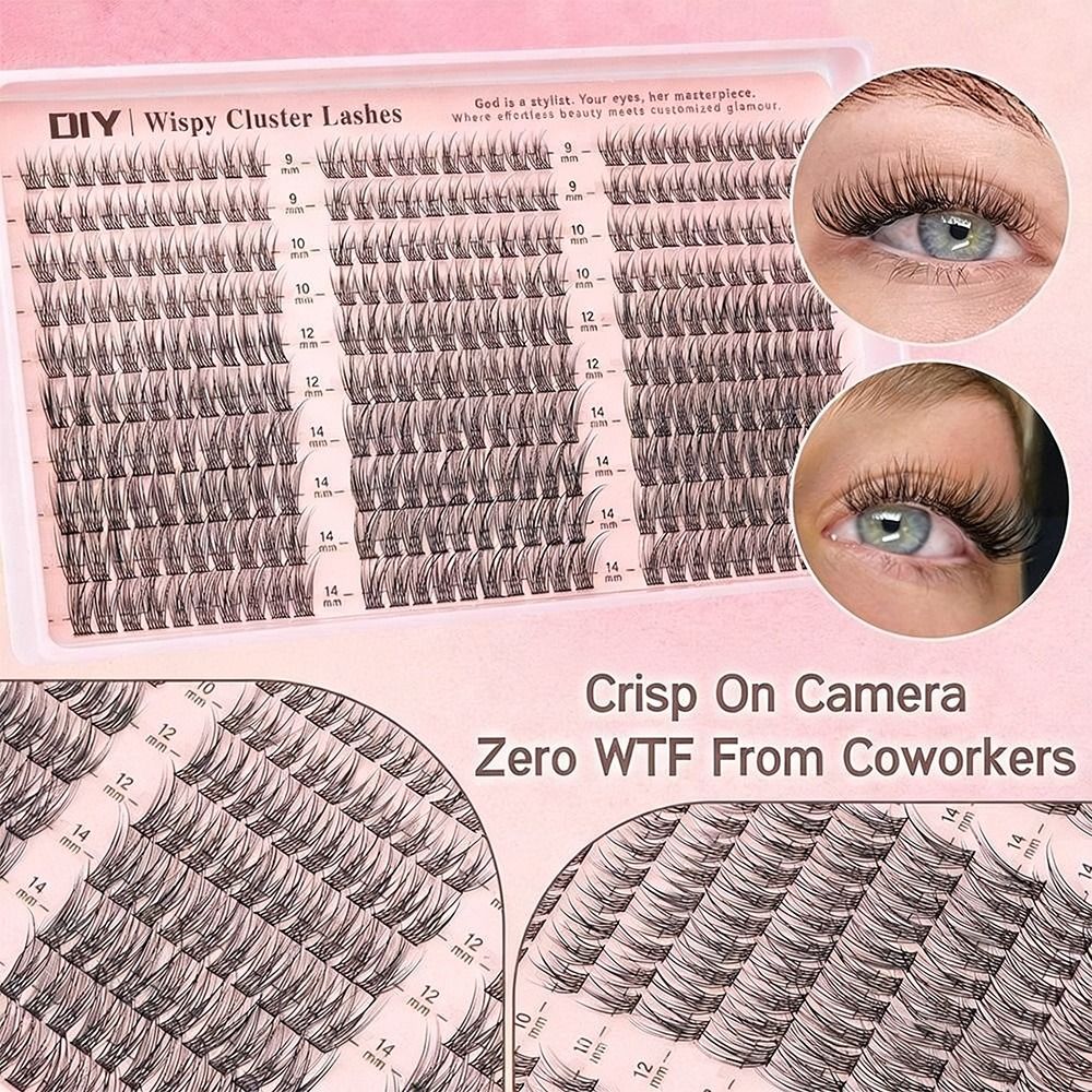 10-16mm Length False Eyelashes - Eyelash Extension Natural Look ulasan dan harga