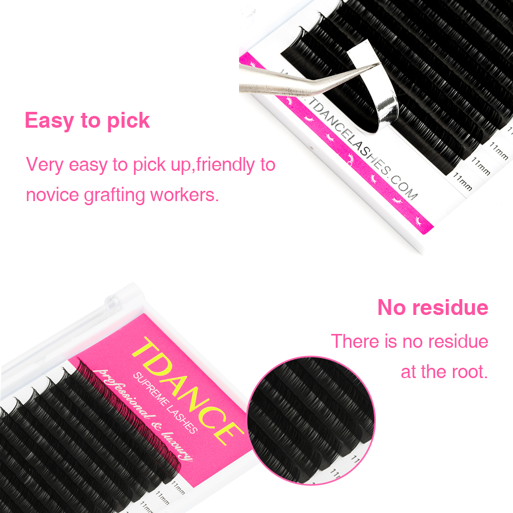 TDANCE Eyelash Extension 16Row - Eyelash Extension Russian ulasan dan harga