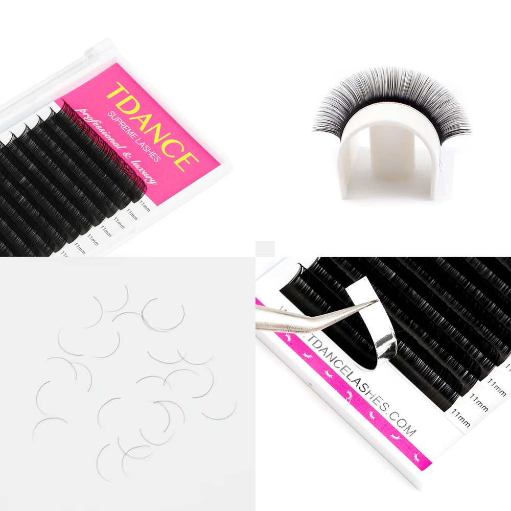 TDANCE Eyelash Extension 16Row - Eyelash Extension Russian ulasan dan harga