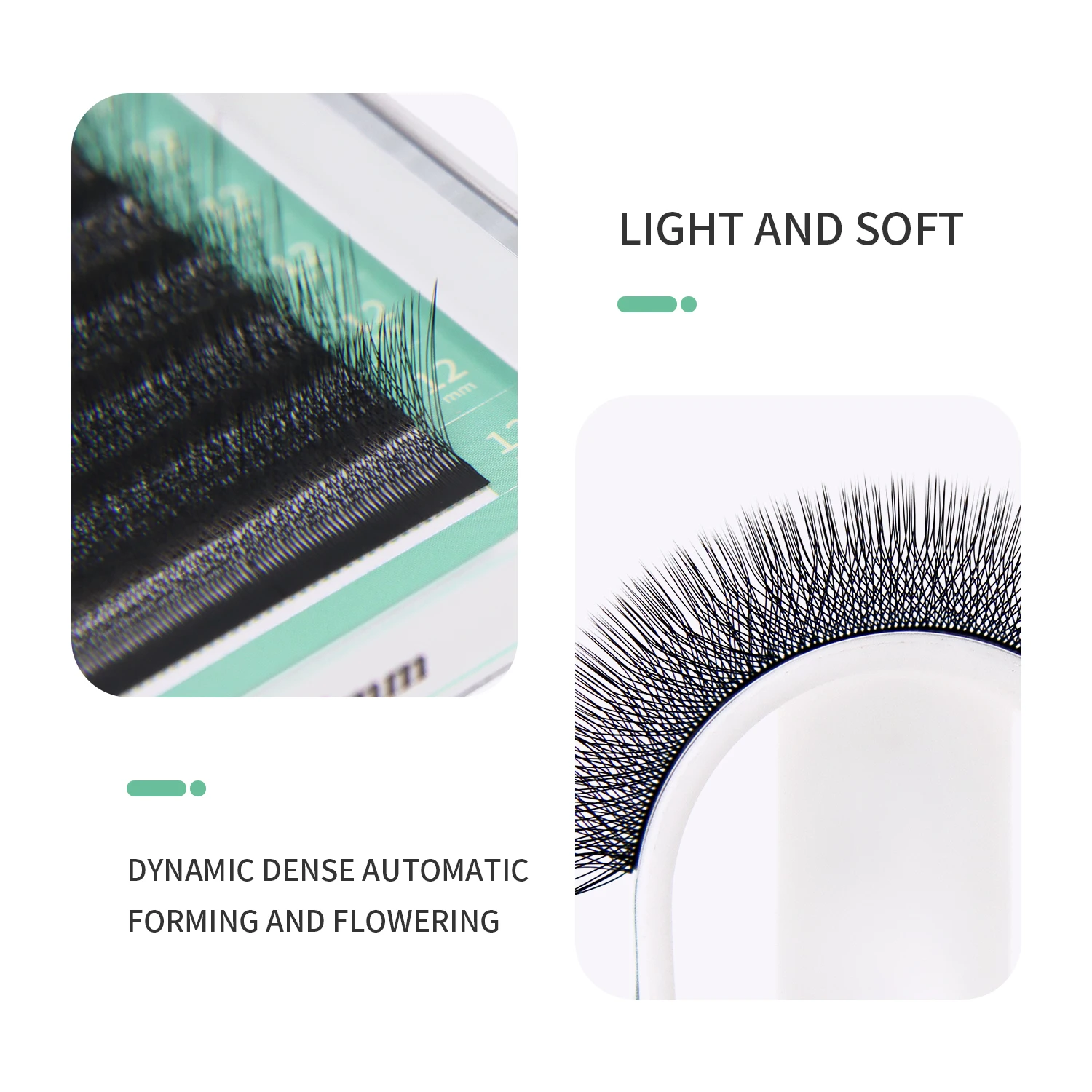GLAMLASH 4D W Shape Eyelash Ex - Eyelash Extension For Asian Eyes ulasan dan harga