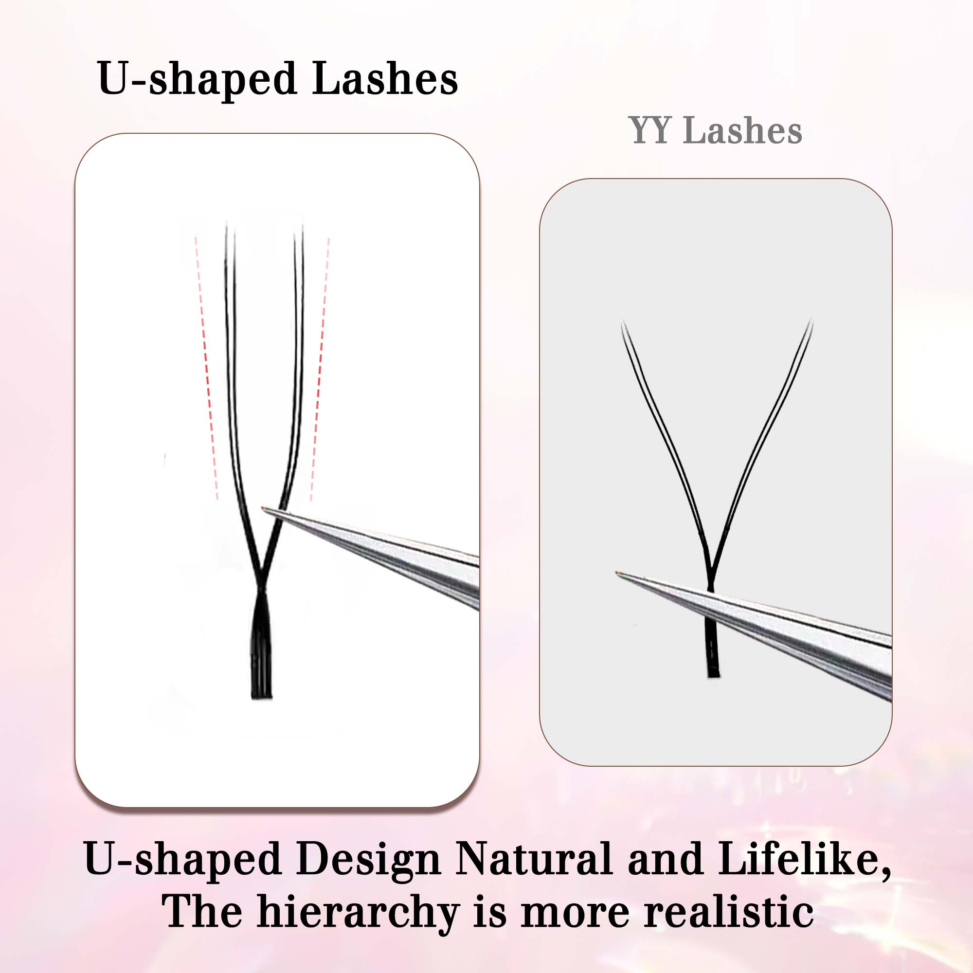 CoMango U YY Lashes Natural Fa - Eyelash Extension For Asian Eyes ulasan dan harga