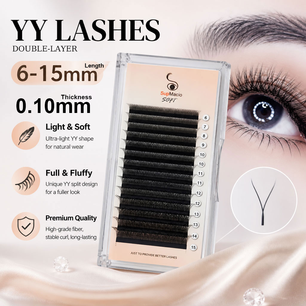 Supmacio 0.10 mm YY Lash Y Sha - Eyelash Extension Human Hair ulasan dan harga