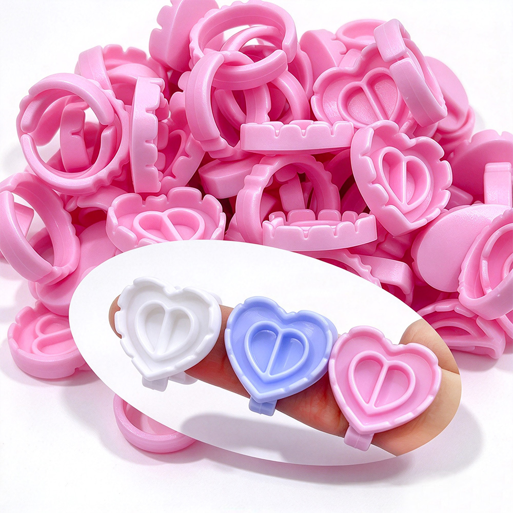 500Pcs Eyelash Glue Fan Cup Ri - Eyelash Extension Look ulasan dan harga