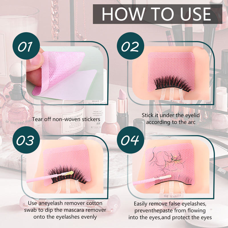 40pcs Eyelash Extension Remove - Eyelash Extension Look ulasan dan harga