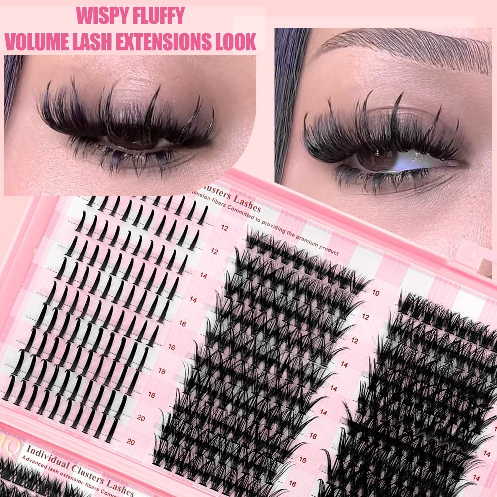 9-16mm Length False Eyelashes  - Eyelash Extension Natural Look ulasan dan harga