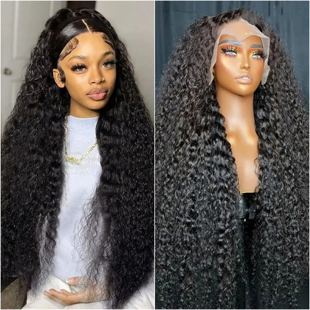 Deep Wave 13x6 HD Lace Frontal - Eyelash Extension Natural Look ulasan dan harga