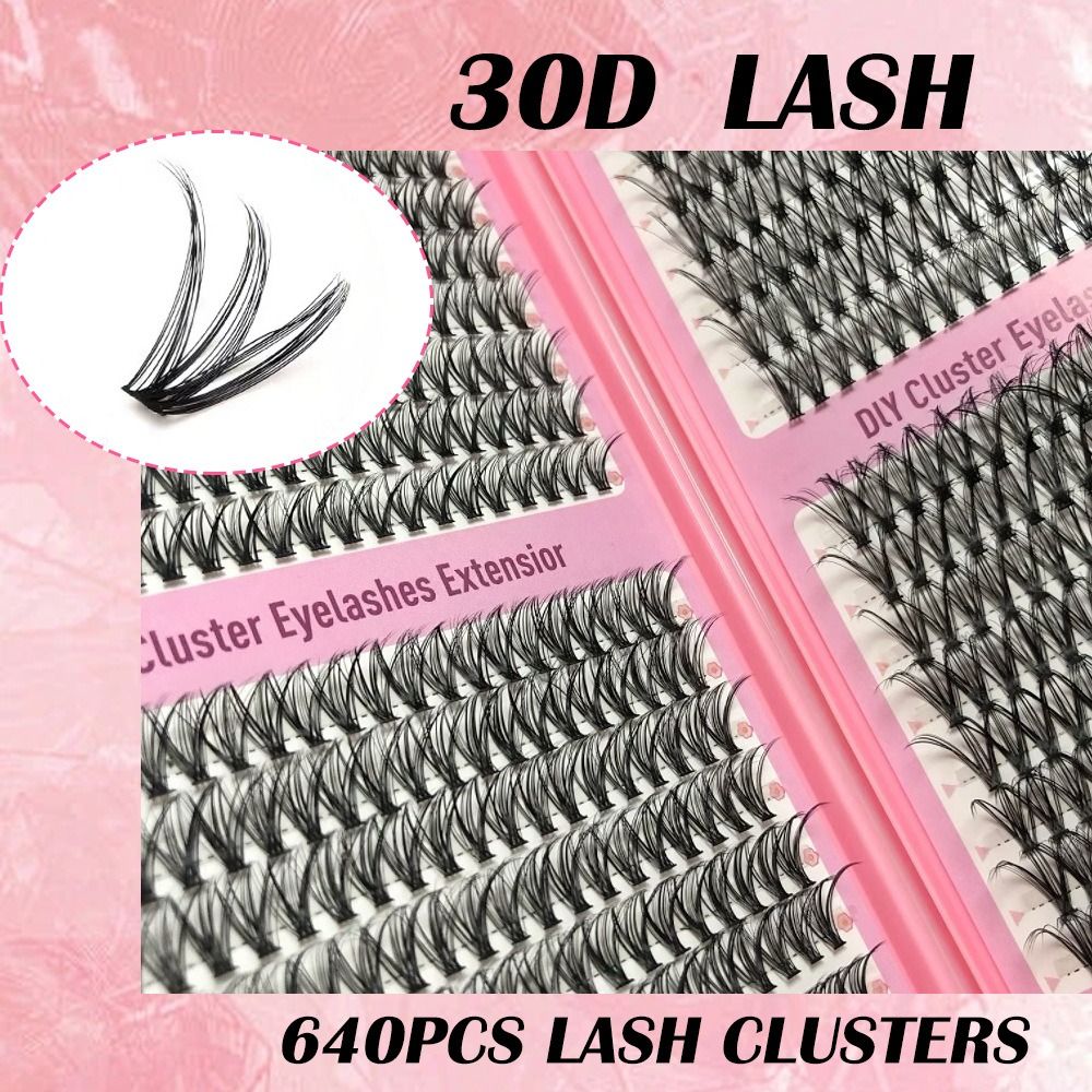 New Thick Long False Eyelashes - Eyelash Extension Natural Look ulasan dan harga